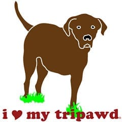 New I Love My Tripawd T-Shirt