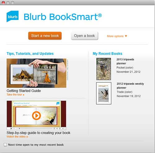 Blurb Booksmart Templates