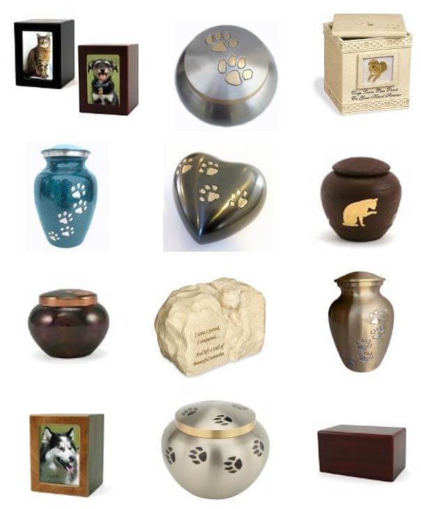 pet memorial urns