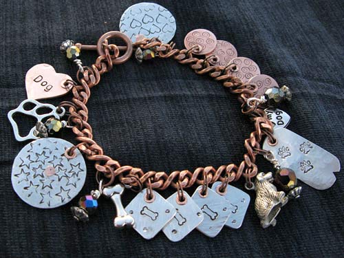 Tripawd Hero Hope Charm Bracelet