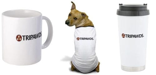 tripawds logo tagline gifts