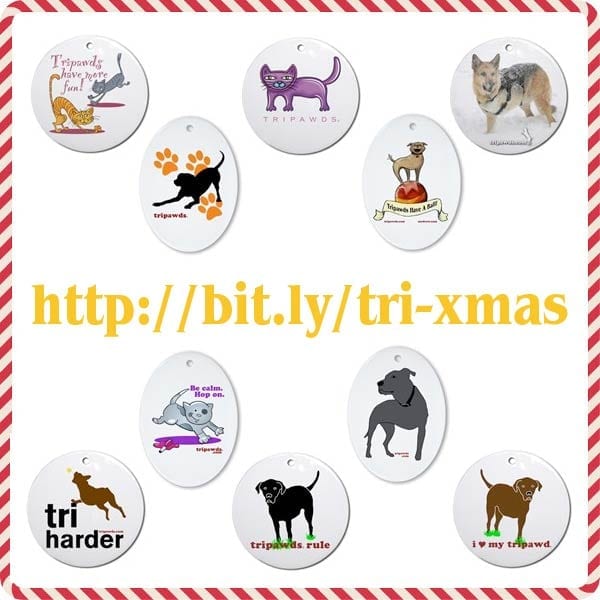 tripawds christmas cards & gifts