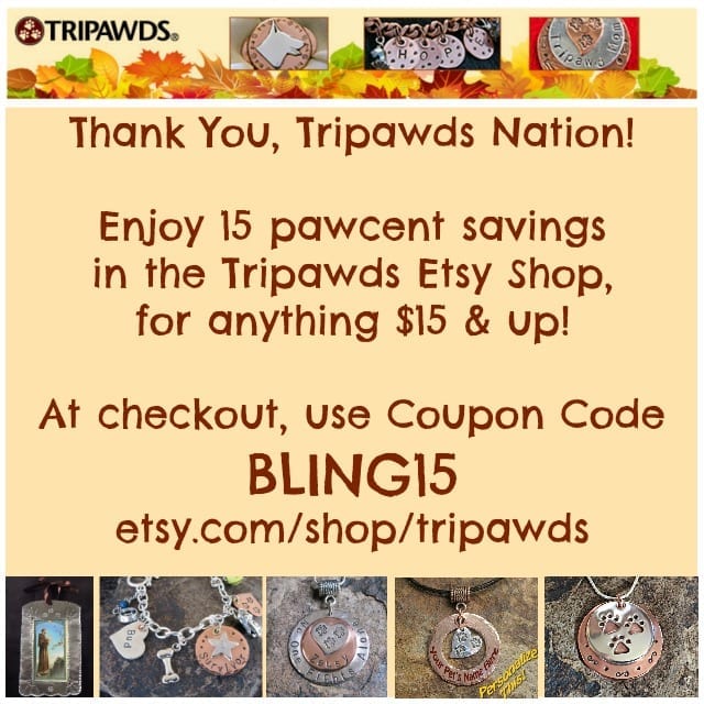 Tripawds, jewelry, coupon