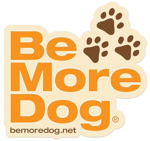 Be More Dog Sticker