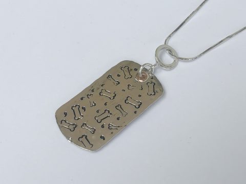 Be More Dog Tag Necklace