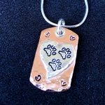 Tripawd Love Dog Tag Necklace