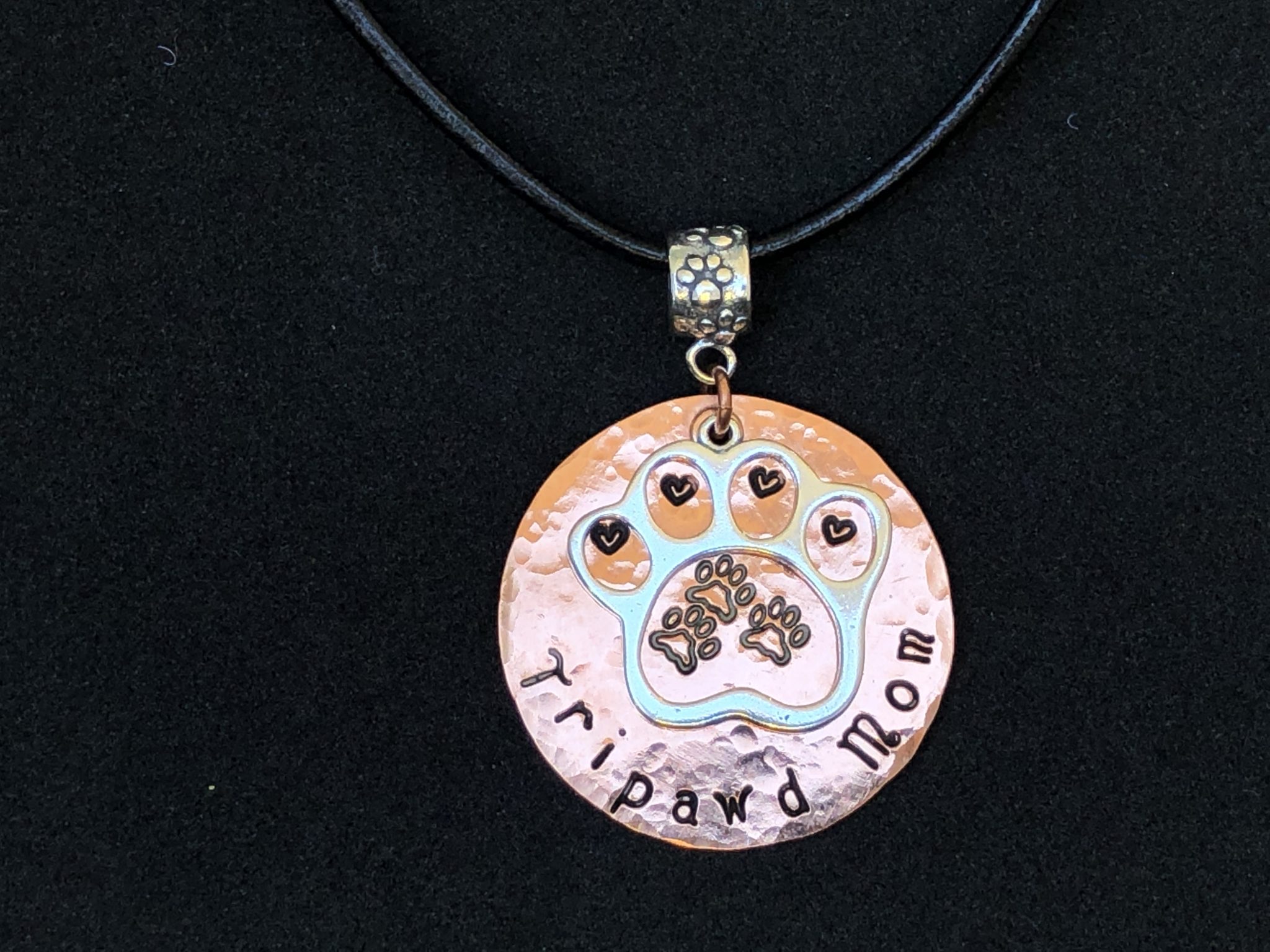 Three Legged Dog and Cat Jewelry Tags Pendants Charms