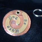 Be More Dog Spiral Key Fob