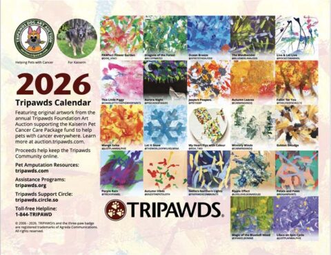 2026 Tripawds Pet Holiday Calendar - Image 2